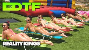 REALITYKINGS - Hot Babes Angel, Alexis & Friends Meet Damon & Crew For A Wild Night Of Poolside Orgy
