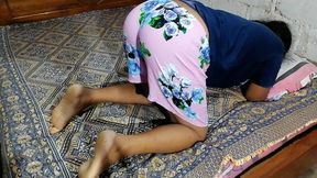 Caught Wife in Room with Best Hard Position Stuck