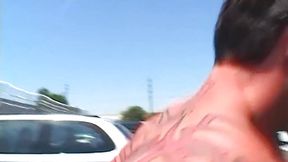 Shyla Stylez Takes Her Boyfriend's Huge Cock In Her Mouth And Then Her Cunt- Titopia