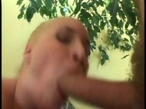 Lucky dude gets sucked by two bi sluts before anal fucking on the sofa