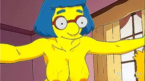 Luanns Steamy AI Fantasy Unleashed in Simpsons Wildest Night