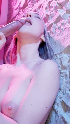Lula Stochh Gives a Blowjob with a Handjob Included with Xander's Cock