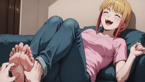 Playful Foot Tickling