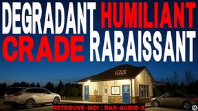 Tu vas te faire humilier et souiller sur une aire d'_autoroute