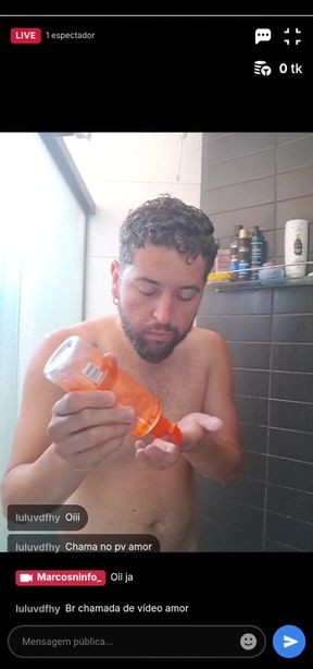 I Did My First Live Stream in the Shower and Received Compliments