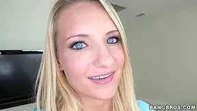 Cali Carter And Carter Cali In Amateur Blonde Swallows Cum!