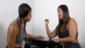 Armwrestlers (Megan vs Kendra) wmv