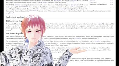ASMR hentai vtuber reads kinky wikipedia for you