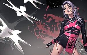 Bang toonz - channy crossfire the lady ninja animation