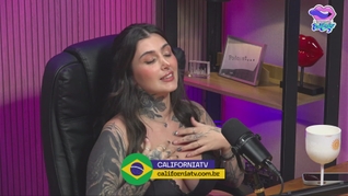 Hottest Podcast Ever: Brunette & Blonde Strip Guest’s Lingerie & the Wild Orgy Begins!