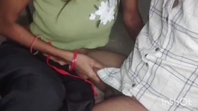Cheating wife calls boyfriend home when husband is not at home and gets fucked by him