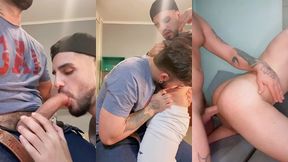 sendo enrrabado pelo colega de trabalho