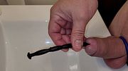 Deep sounding urethra,extreme cock sounding
