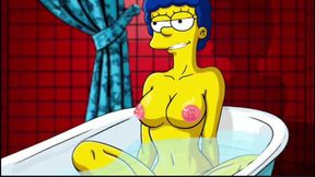 Cuckold's Wife Doesn't Like Being Alone. Cartoon Parody.