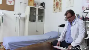Dirty gyno exam - elderly doctor records ladies