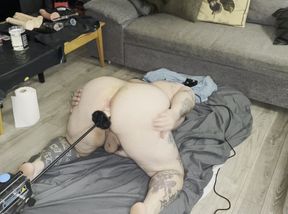 Fuck machine fuck my ass hard