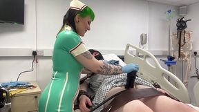 Nurse Ruby Numbs Her Gimps Tiny Cock Numbing Cream, Milking Machine & Ruined Orgasm Full Video On My Sites