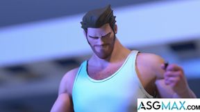 Alpha, Flame, Spunk, Dr.Power & Jayden Marcos get animated with BBCs in Sodomy Squad Compilation