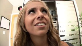 Barely legal Madelyn Monroe a blonde slut loves to take it