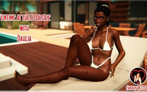 Fvr - 18 - Funtime at the Poolside - with Dahlia