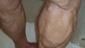 Tempest flexing in shower