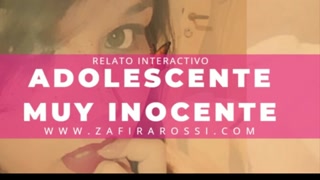 ROLEPLAY VIRGIN, SWEET AND INNOCENT TEEN | INTERACTIVE EROTIC STORY [ASMR] STORIES IN SPANISH