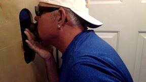 Long Black Gloryhole Cock