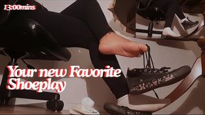 My Converse Shoeplay & White Socks Tease *Barefeet, Soles, Arches, Toes Curling & Full Footplay*