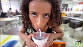 ela liberou o rabo em troca de um big mac - manoella fernandes - binho ted