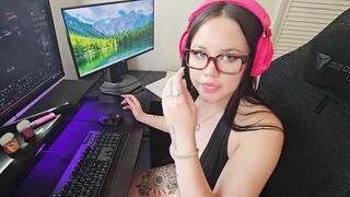 Busty Gamer Stepsis Gets Filled with Cum : Madalina Moon : Dirty Tale : Danny Dirt