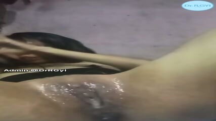 Burmese horny masturbates with watching porn