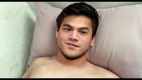 trying a heartthrob filter by a handsome asian guy with a hot handjob and cock masturbation that resulted to a creampie cumshot