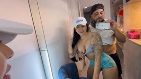 Wanted to take my gym clothes and met my neighbour in the closet