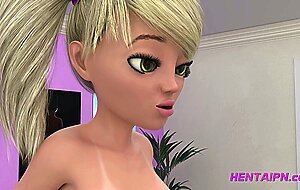3D FUTA Dickgirl Fucks Mom  Cums Inside