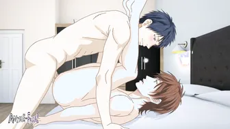 Anime twink gets pounded hard in fantasy bareback fuck