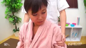 Seductive Squid-Shaved Amateur Gets Slimy Oil Massage by Misako