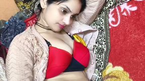 Desi Indian Bhabhi Requests Step Brother for Fuck, Full Hindi Voice