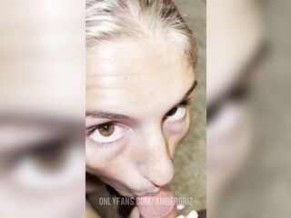 Blameless eighteen Year Old College Beauty gets GIANT FACIAL from Classmate
