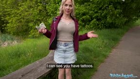 Hot BLONDE from Finland Takes the Big