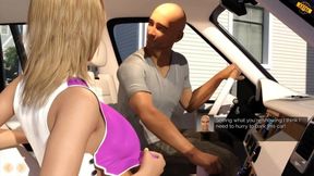 Happy Marriage. Risky Blowjob In The Car ep.2