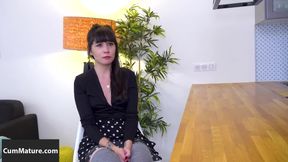 French Stepmom Cleo Wants A Big Hard Cock Up Her Ass