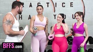 BFFS Don’t Pay for Gym Memberships feat. Brookie Blair, Serena Hill & Ariana Starr - TeamSkeet