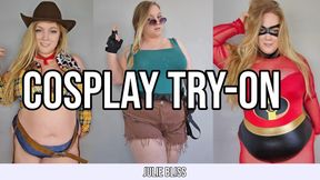 BBW Cosplay Try On - Julie Bliss