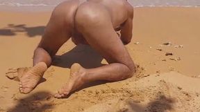 Ladysilva crossdresser my hot ass sexy on the beach 15