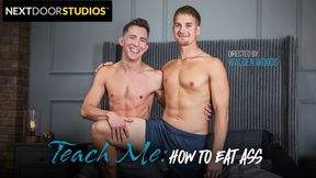 Teach Me How To Eat Ass Roommate Gives Sex Lessons To Brandon Anderson