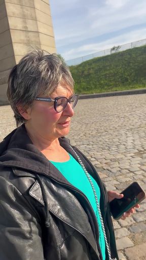 Soviet Monument Sex with the Anal Granny