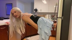 Crossdressing Prom Queen Dildo Fucked