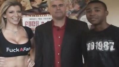 Sara Jay Big Boobs Fucks Black N Latin Fan Cocks Titty Fucking Extravaganza (Porno Dan)