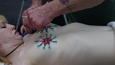 DSC15-3) Petite spinner Karlee Paige’s Her First Hypodermic Play along with Cunt Fucking, Creampie and Age Gap Sex