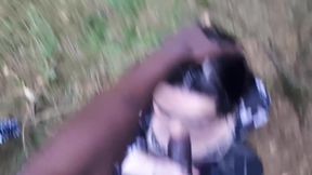 Smoking Milf Suck Amateur Big Black Cock In Public